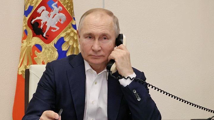 В Кремле сообщили, о чём говорили Путин и президент Сирии по телефону